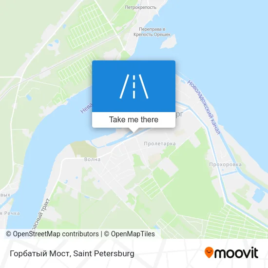 Горбатый Мост map