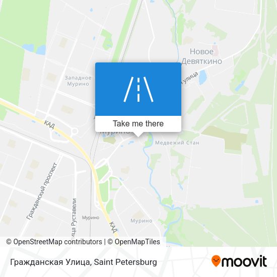 Гражданская Улица map
