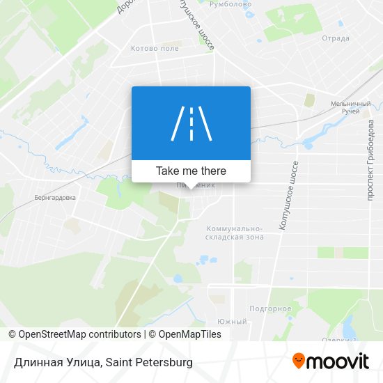 Длинная Улица map