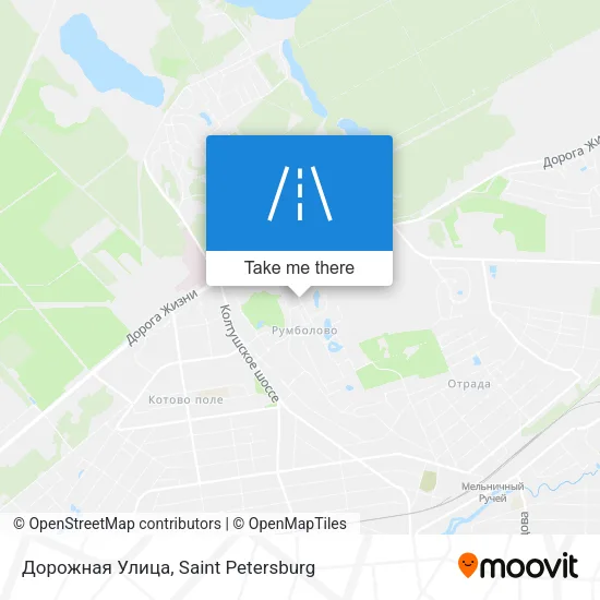 Дорожная Улица map