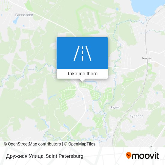 Дружная Улица map