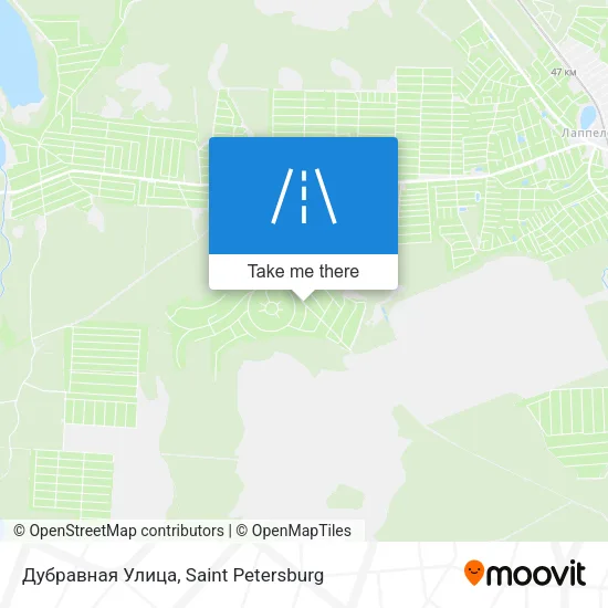 Дубравная Улица map