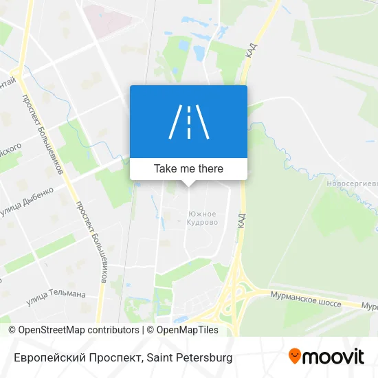 Европейский Проспект map