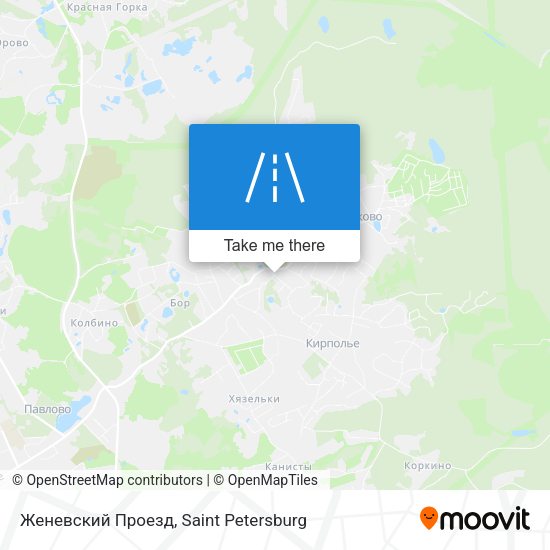 Женевский Проезд map
