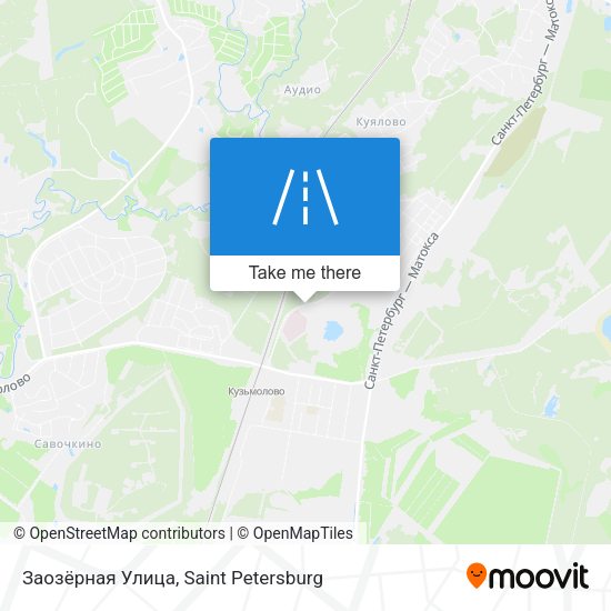 Заозёрная Улица map