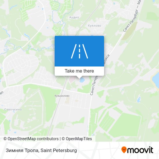 Зимняя Тропа map