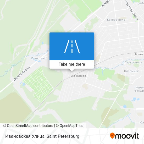 Ивановская Улица map