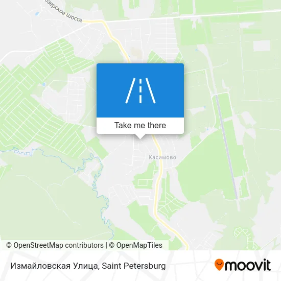 Измайловская Улица map