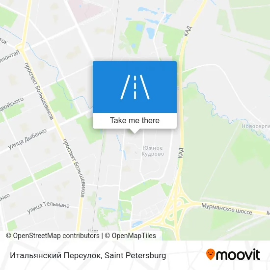Итальянский Переулок map