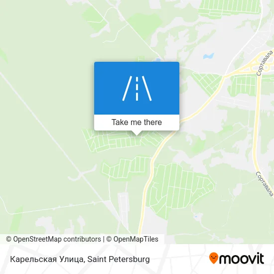 Карельская Улица map