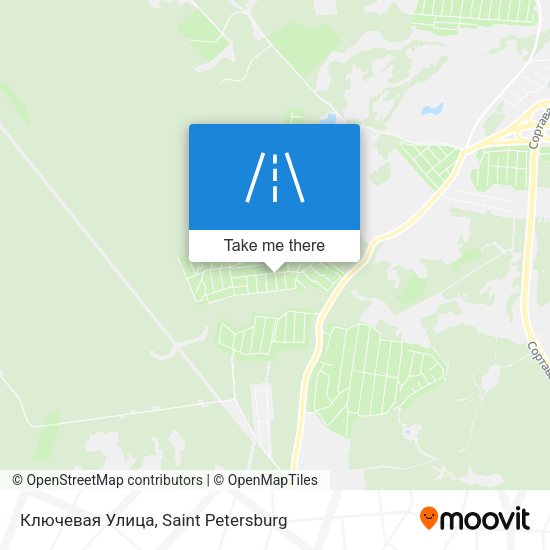 Ключевая Улица map