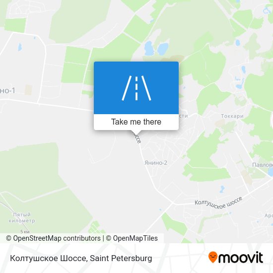 Колтушское Шоссе map