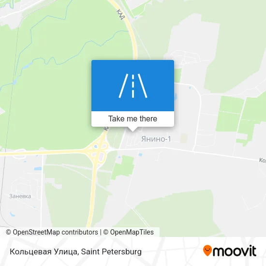 Кольцевая Улица map