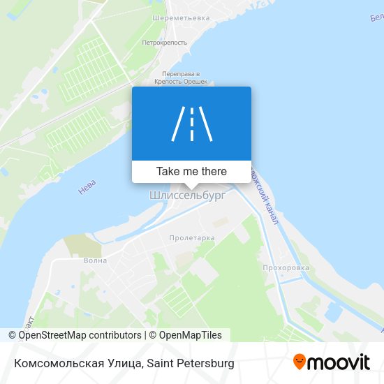 Комсомольская Улица map