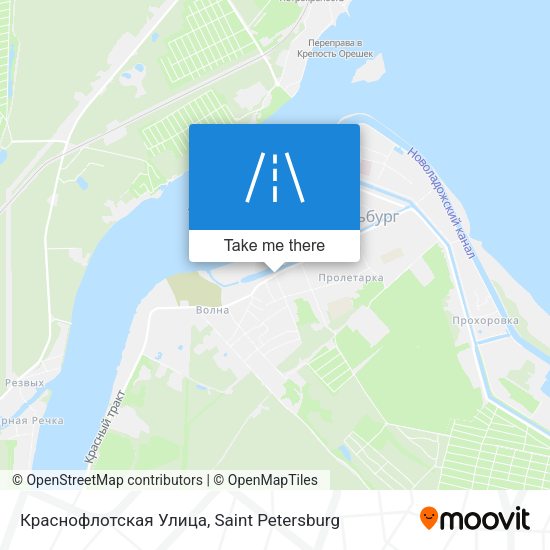 Краснофлотская Улица map