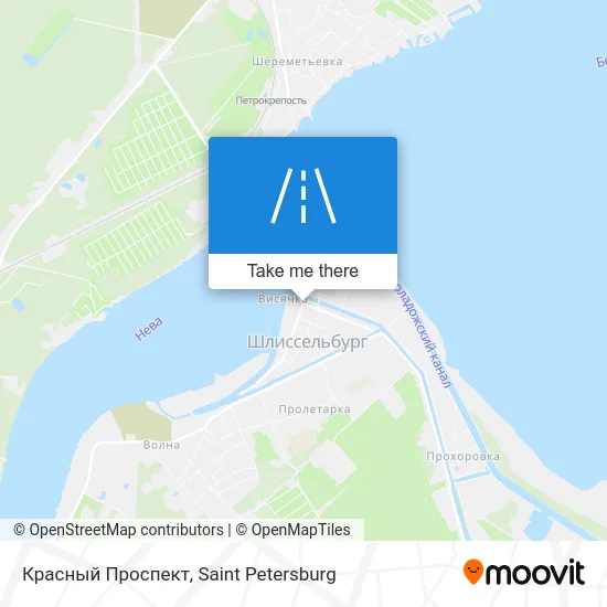 Красный Проспект map