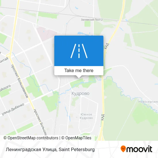 Ленинградская Улица map