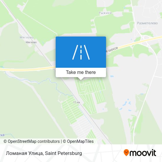 Ломаная Улица map