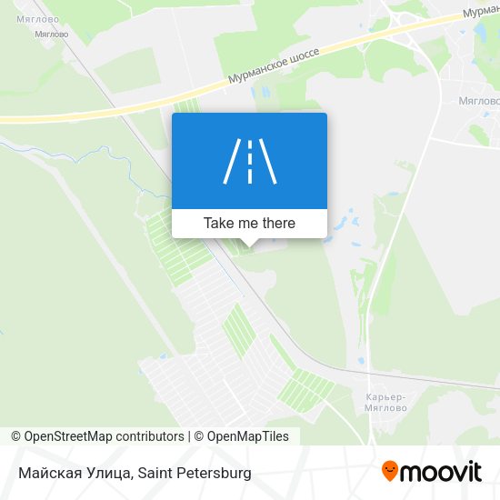 Майская Улица map