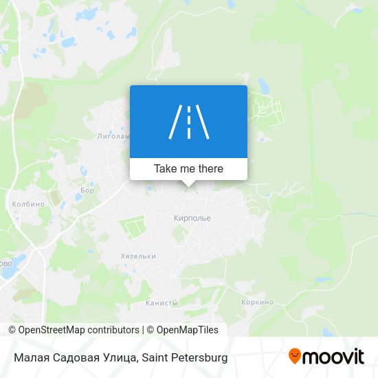 Малая Садовая Улица map