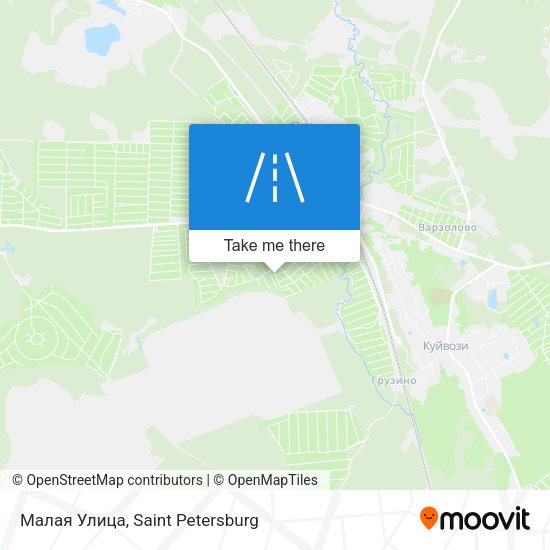 Малая Улица map