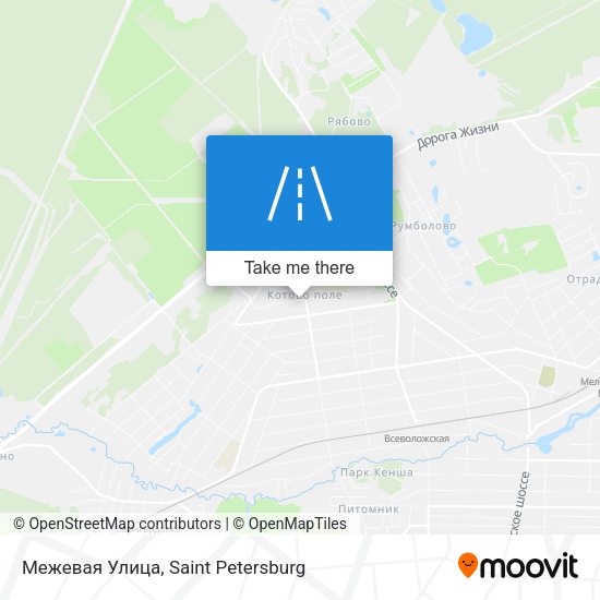 Межевая Улица map