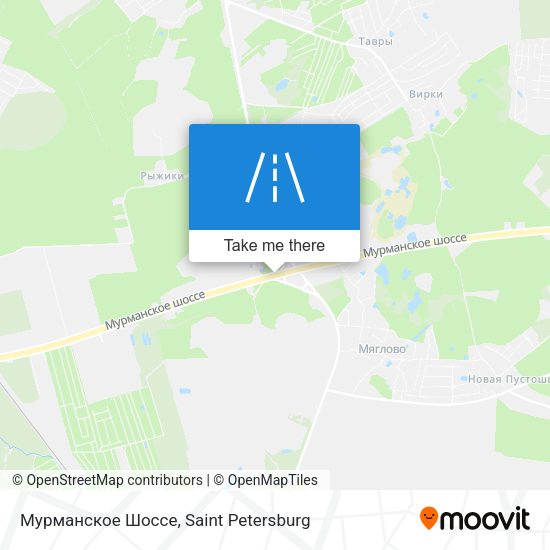 Мурманское Шоссе map