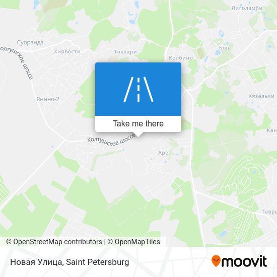 Новая Улица map