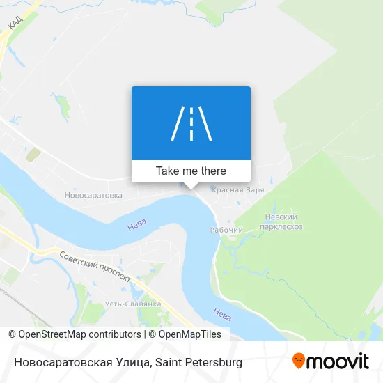 Новосаратовская Улица map
