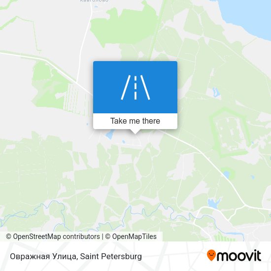Овражная Улица map