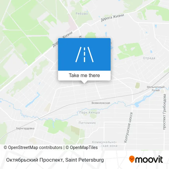 Октябрьский Проспект map