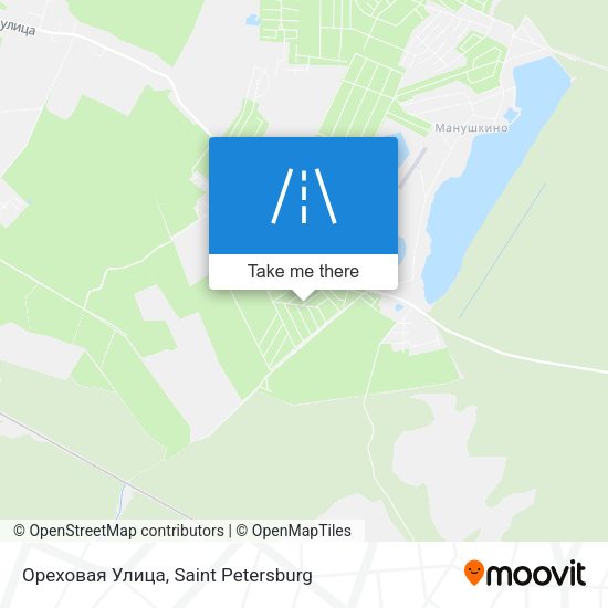 Ореховая Улица map