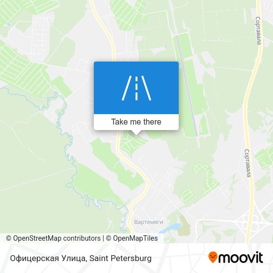 Офицерская Улица map