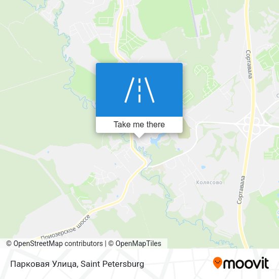 Парковая Улица map