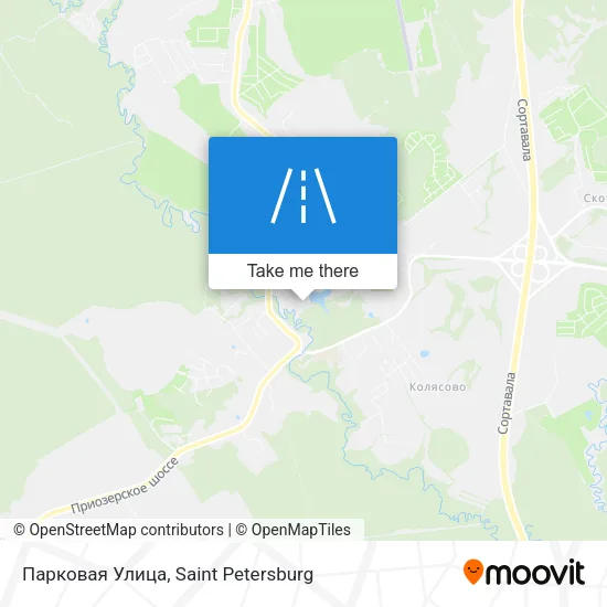 Парковая Улица map