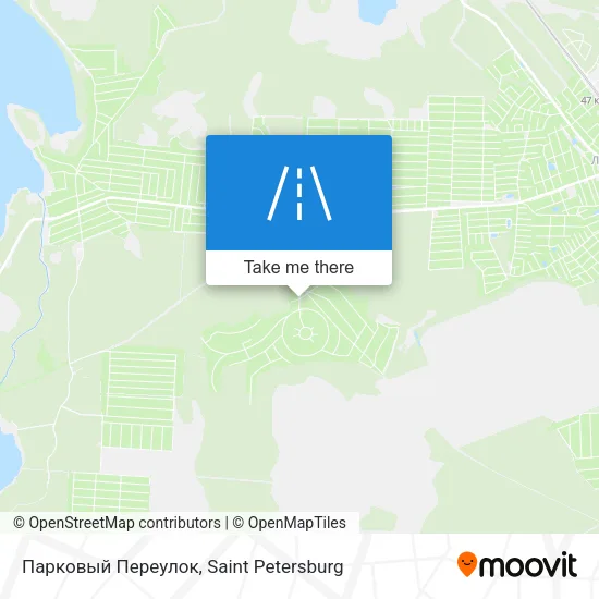 Парковый Переулок map