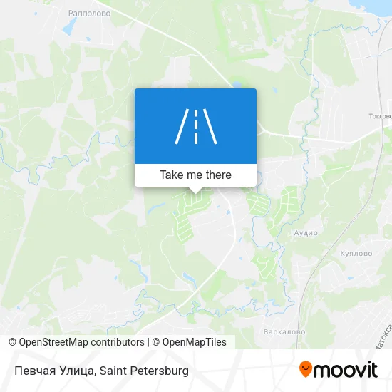 Певчая Улица map
