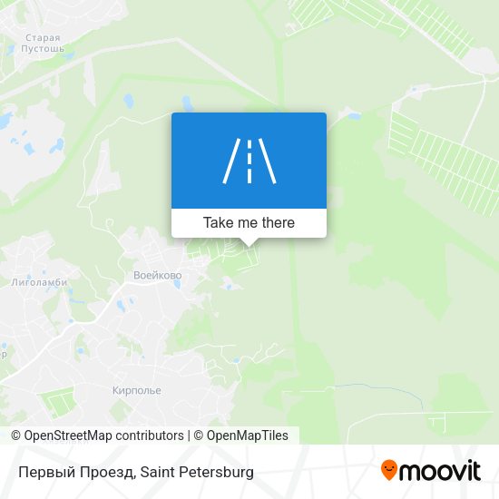 Первый Проезд map