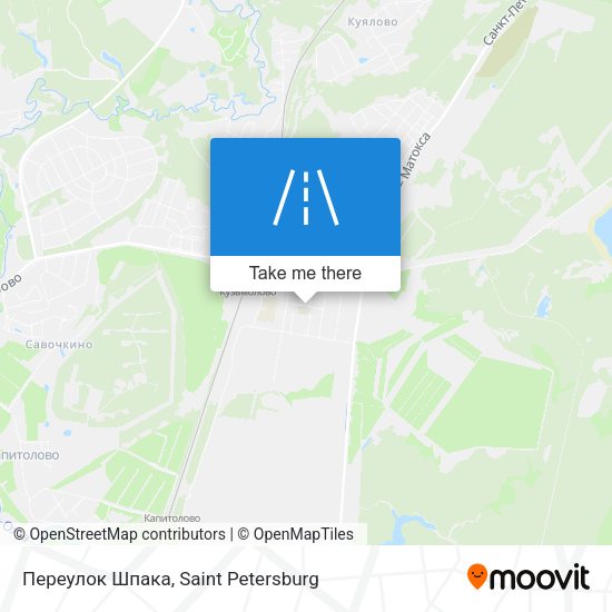 Переулок Шпака map