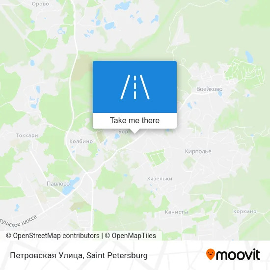 Петровская Улица map
