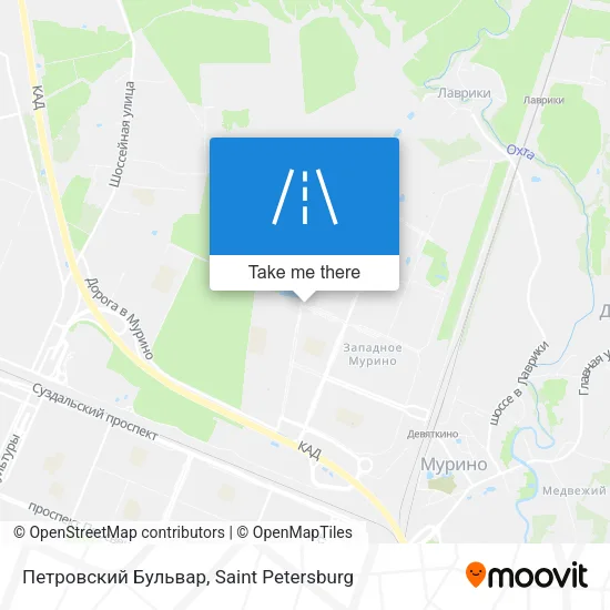 Петровский Бульвар map