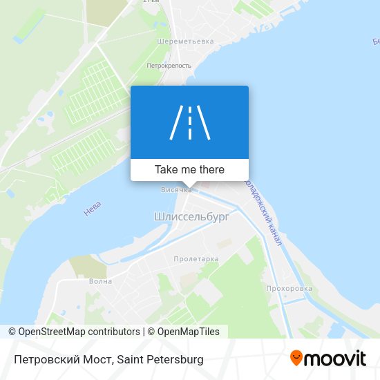 Петровский Мост map