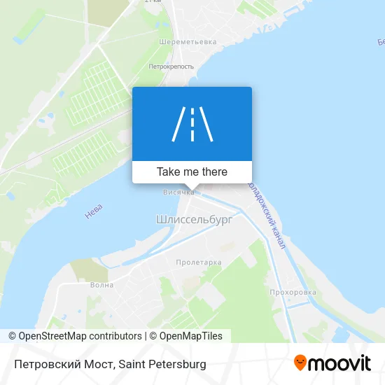 Петровский Мост map