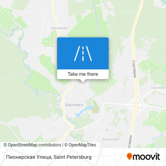 Пионерская Улица map
