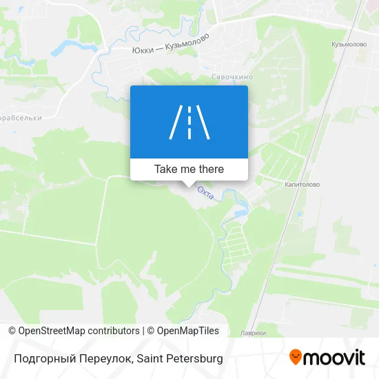 Подгорный Переулок map