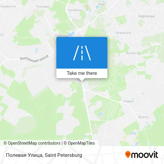 Полевая Улица map