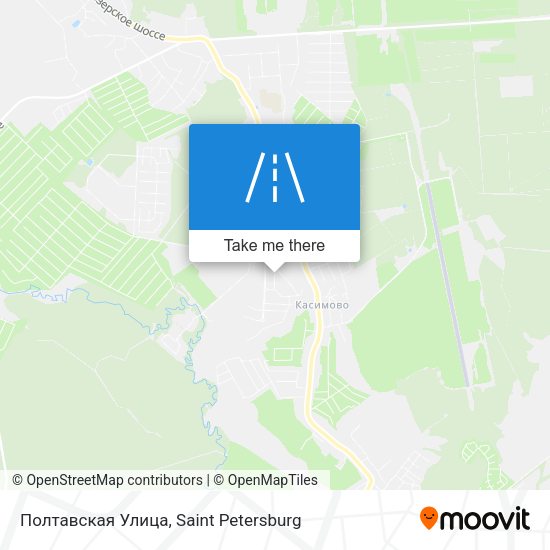 Полтавская Улица map