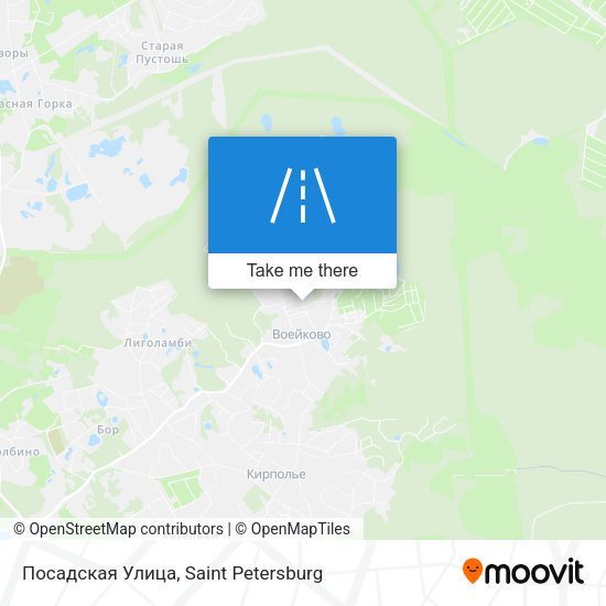 Посадская Улица map