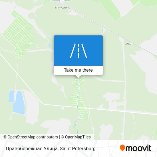 Правобережная Улица map