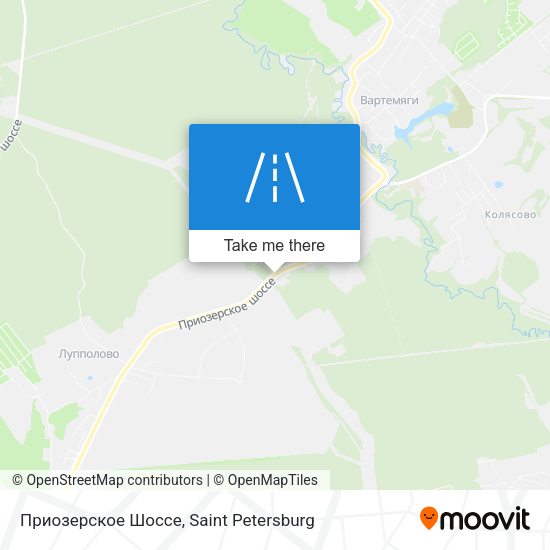 Приозерское Шоссе map